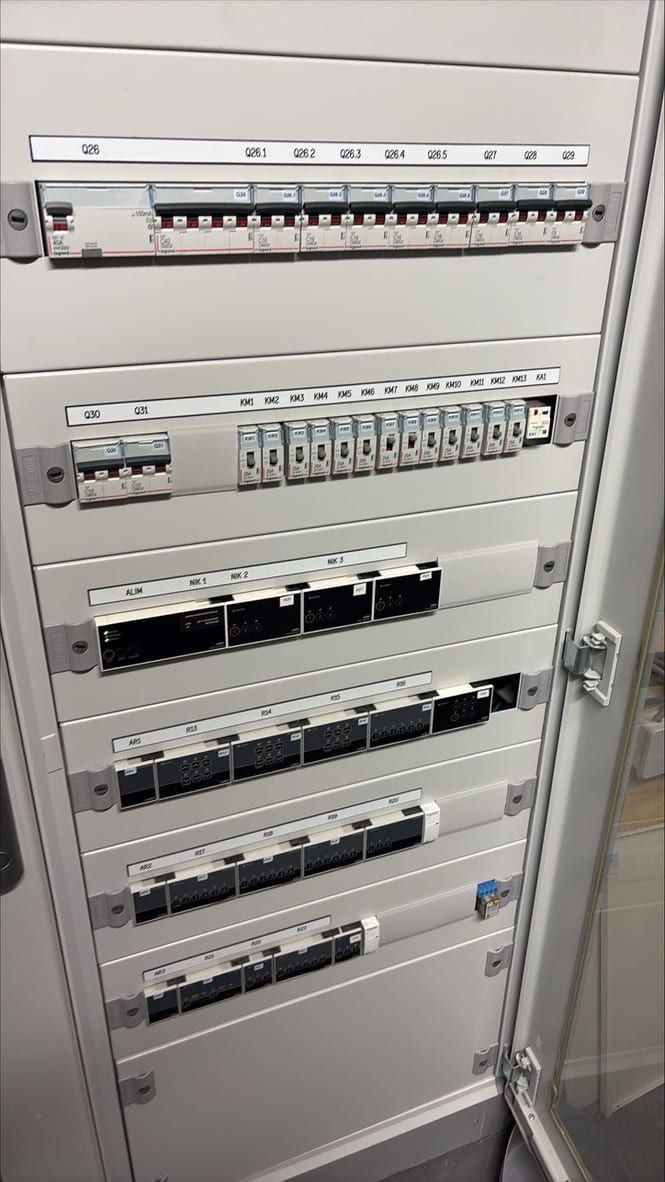 Tableau domotique installé par ElectroSmart